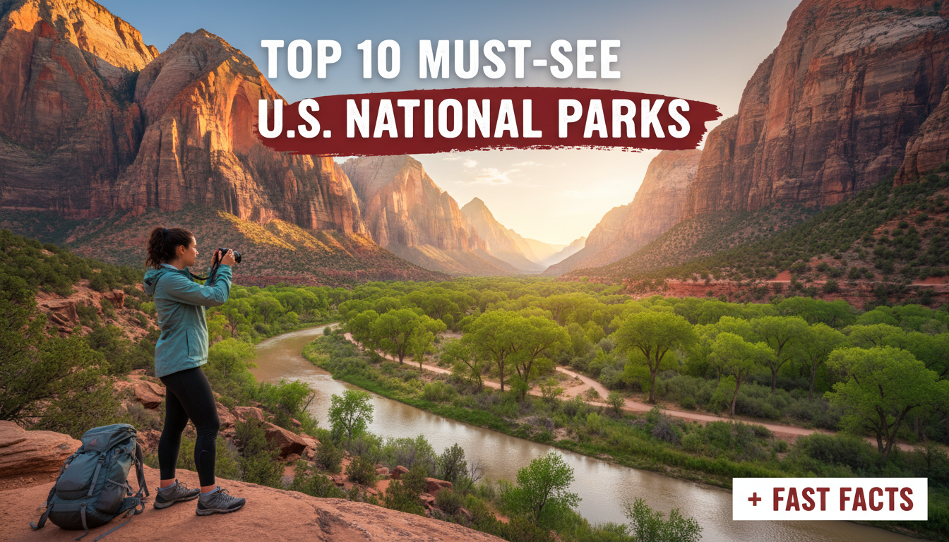 10 Must-See U.S. National Parks: Fast Facts & Hikes