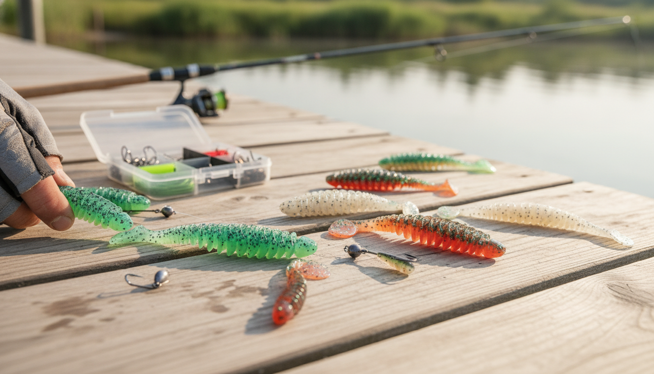 65mm & 80mm Soft Silicone Lures Set: Rigging & Use