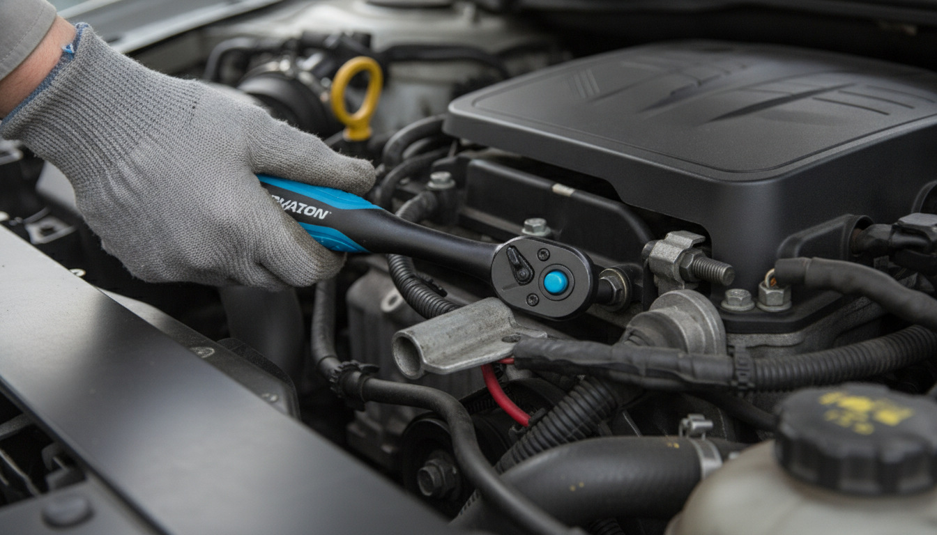Compact 1/4-Inch Quick-Release Ratchet for Tight Spaces