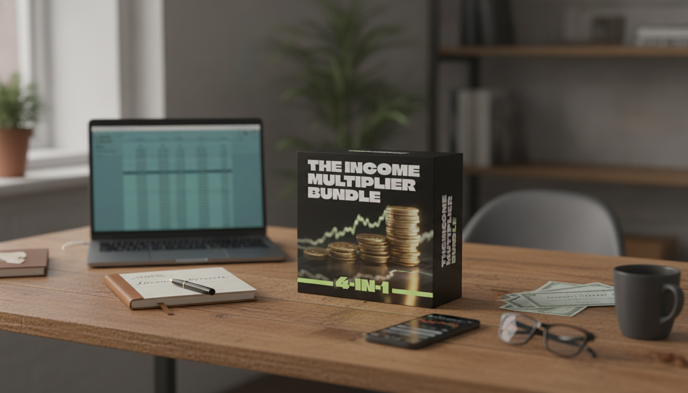 Income Multiplier Bundle: 4-Step Plan for Income Streams