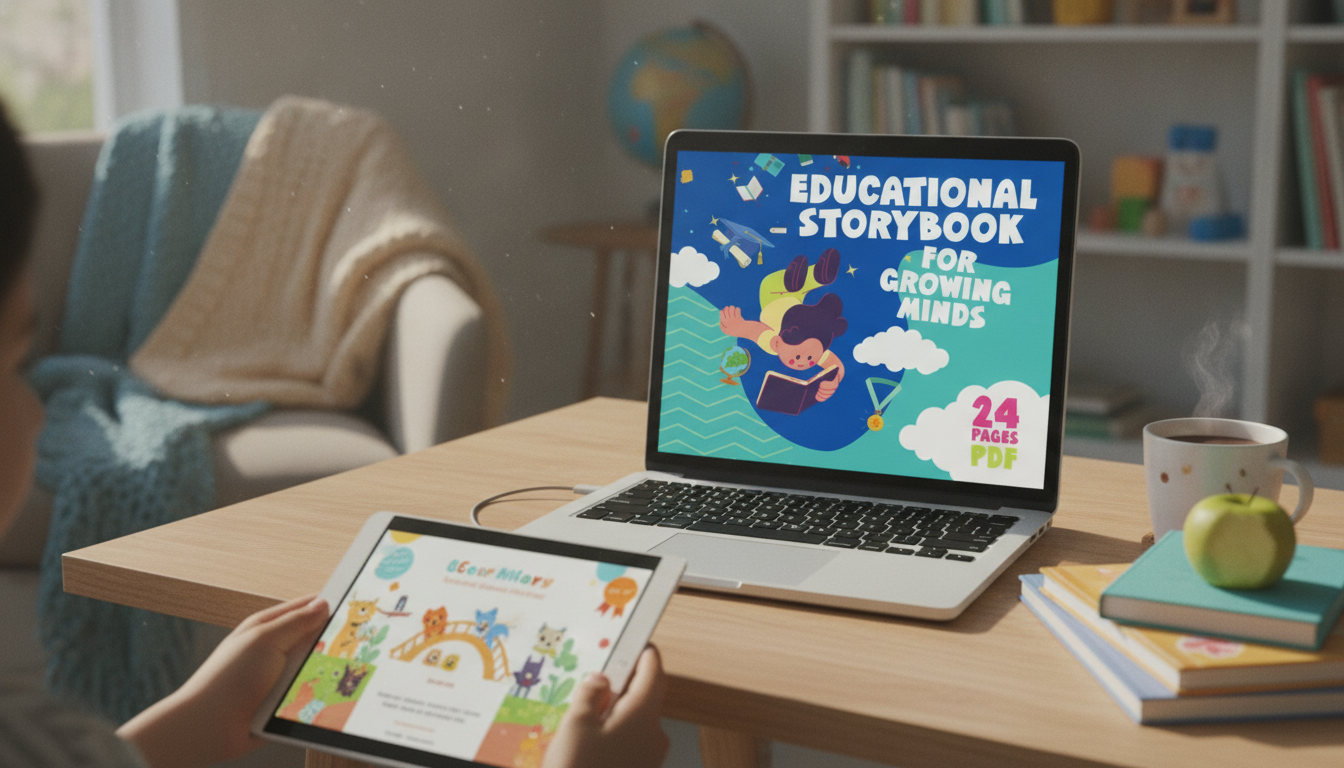 Kids Digital Storybook PDF: Imaginative Lessons