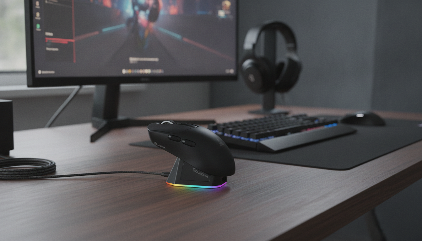 Tri-Mode Ultra-Light Gaming Mouse + RGB Dock Guide