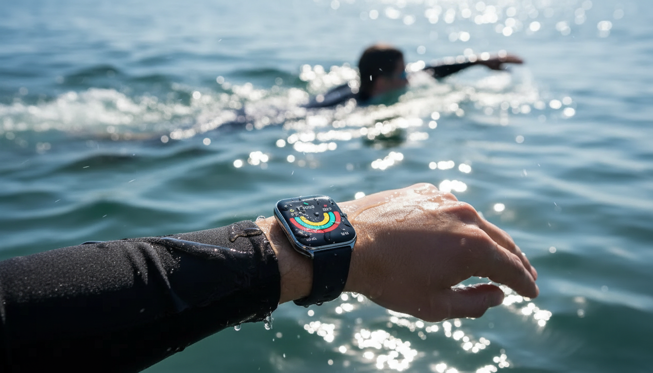 Ultra-Thin 1.96 AMOLED Smartwatch for Fitness & Health