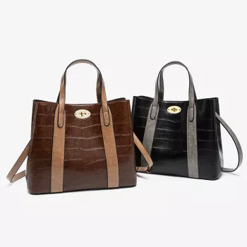 Retro Soft Leather Tote: Roomy Crossbody & Shoulder Bag